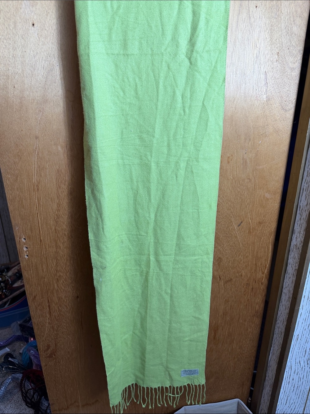 Light Green Women's Scarf - Unbranded